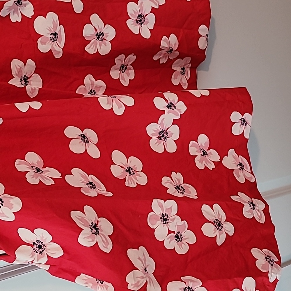 Jcrew red flower size 0 dress - Picture 8 of 8